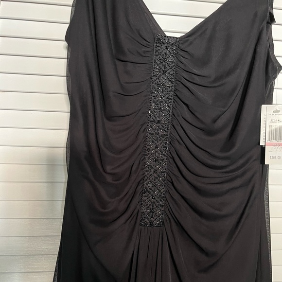 ALEX EVENINGS LITTLE BLACK DRESS - Picture 2 of 8